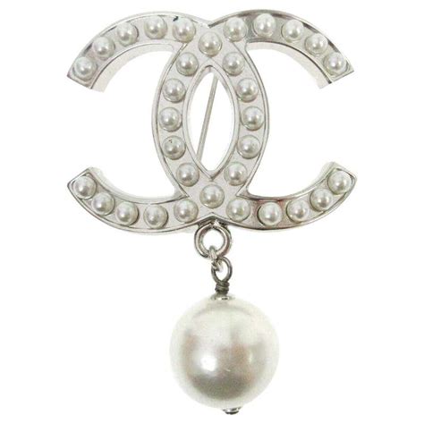 chanel pearl pin made in italy|italian made Chanel.